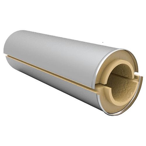 Скорлупа  для теплоизоляции труб ППУ С оцинкованная 1000х76х40 мм