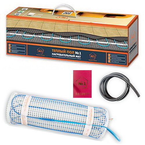 Нагревательный мат "Теплый пол №1" ТСП-600-4,0