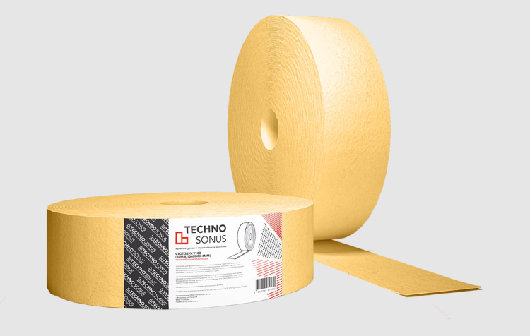 Лента вибродемпфирующая ТехноСонус СтопЗвук V-100, 30000х100х4мм