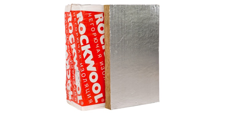 Утеплитель Rockwool ТЕХ БАТТС 50 КФ, 1000х600х100 мм, 5 шт. уп